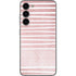 Pink and White Stripes Galaxy S23 Plus Skin