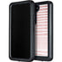 Pink and White Stripes Galaxy S23 Plus Waterproof Case