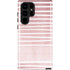 Pink and White Stripes Galaxy S24 Ultra Impact Case
