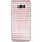 Pink and White Stripes Galaxy S8 Plus Skin
