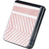 Pink and White Stripes Galaxy Z Flip5 5G Skin