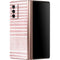 Pink and White Stripes Galaxy Z Fold2 5G Skin