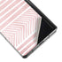 Pink and White Stripes Galaxy Z Fold2 5G Skin