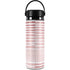 Pink and White Stripes Hydro Flask 20oz Wide Mouth Skin