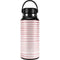 Pink and White Stripes Hydro Flask 32oz Wide Mouth Skin