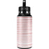 Pink and White Stripes Hydro Flask 32oz Wide Mouth Skin