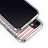 Pink and White Stripes iPhone 11 Clear Case