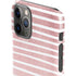 Pink and White Stripes iPhone 11 Pro Lite Case