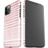 Pink and White Stripes iPhone 11 Pro Lite Case