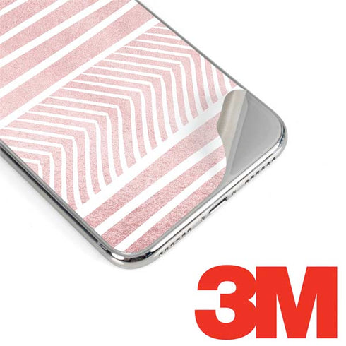 Pink and White Stripes iPhone 11 Pro Skin