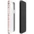 Pink and White Stripes iPhone 12 Mini Lite Case