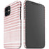 Pink and White Stripes iPhone 12 Mini Lite Case