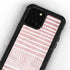Pink and White Stripes iPhone 12 Pro Max Waterproof Case