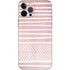 Pink and White Stripes iPhone 12 Pro Skin