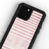 Pink and White Stripes iPhone 12 Pro Waterproof Case
