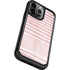 Pink and White Stripes iPhone 13 Pro Cargo Case