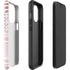 Pink and White Stripes iPhone 13 Pro Impact Case