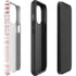 Pink and White Stripes iPhone 13 Pro Max Impact Case