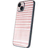 Pink and White Stripes iPhone 13 Skin
