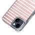 Pink and White Stripes iPhone 15 MagSafe Case
