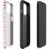 Pink and White Stripes iPhone 14 Impact Case