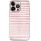 Pink and White Stripes iPhone 14 Pro Skin