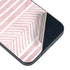Pink and White Stripes iPhone 14 Skin