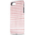 Pink and White Stripes iPhone 8 Pro Case