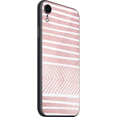 Pink and White Stripes iPhone SE (2nd & 3rd Gen) Skin