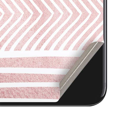 Pink and White Stripes iPhone SE (2nd & 3rd Gen) Skin