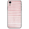 Pink and White Stripes iPhone XR Skin