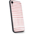 Pink and White Stripes iPhone XR Skin