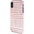 Pink and White Stripes iPhone XS Pro Case