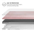 Pink and White Stripes MacBook Pro 16in (2021-25) Case plus Skin