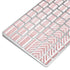 Pink and White Stripes Magic Keyboard Skin