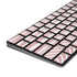 Pink and White Stripes Magic Keyboard with Numeric Keypad Skin