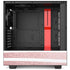 Pink and White Stripes NZXT H510 Compact ATX Mid-Tower Case Skin
