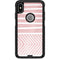 Pink and White Stripes Otterbox Commuter iPhone Skin