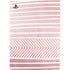 Pink and White Stripes PS5 Digital Edition Console Skin