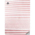 Pink and White Stripes PS5 Digital Edition Console Skin