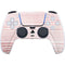 Pink and White Stripes PS5 Controller Skin