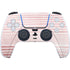Pink and White Stripes PS5 Controller Skin