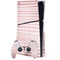 Pink and White Stripes PS5 Slim Disk Bundle Skin
