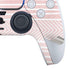 Pink and White Stripes PS5 Slim Digital Edition Bundle Skin