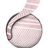 Pink and White Stripes PULSE 3D Wireless Headset for PS5 Skin