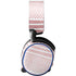 Pink and White Stripes SteelSeries Arctis 3 Skin