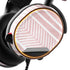 Pink and White Stripes SteelSeries Arctis 3 Skin