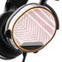 Pink and White Stripes SteelSeries Arctis 5 Skin