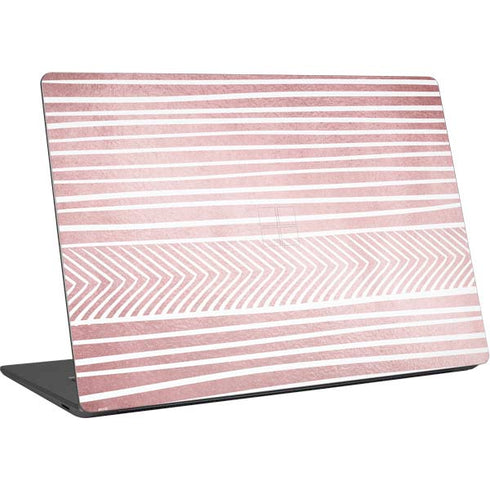 Pink and White Stripes Surface Laptop 4 15in Skin