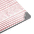 Pink and White Stripes Universal Laptop 12in (9.8 x 6.8in) Skin